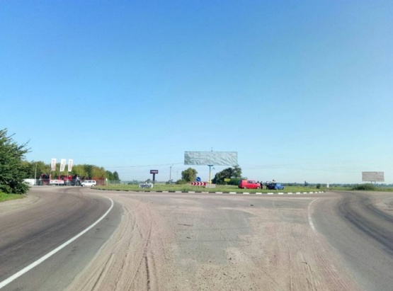 Фото рекламной плоскости по адресу Об"їздна Житомира.Розвилка біля Левкова.Напрямок на Київ ст.Б