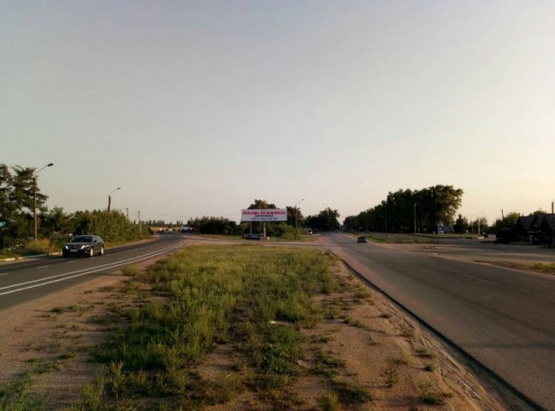 Фото рекламної площини за адресою Траса Житомир-Вінниця. Розвилка перед Бердичевом. Напрямок на Бердичів, Вінницю ст.Б
