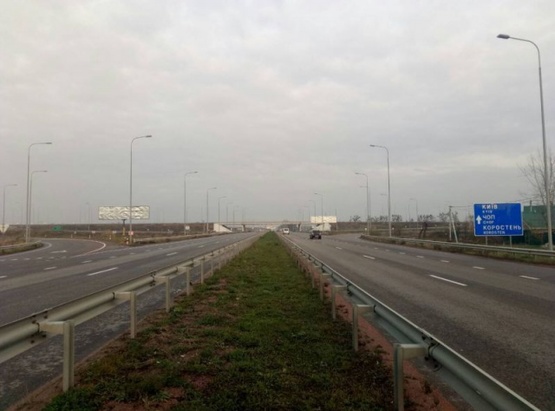 Фото рекламной плоскости по адресу Розвилка в с.Глибочиця № 1. Напрямок на Київ ст.Б