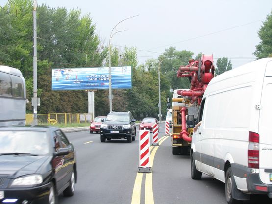 Фото рекламной плоскости по адресу Заболотного вул. + Метрологічна вул.
