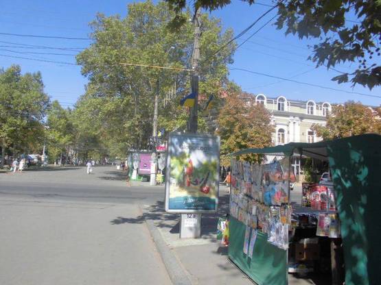 Фото рекламної площини за адресою вул. Соборна- вул. Велика  Морська