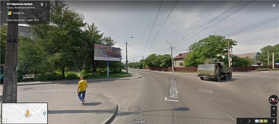 Фото рекламной плоскости по адресу вул. Гнідавська, 63Б