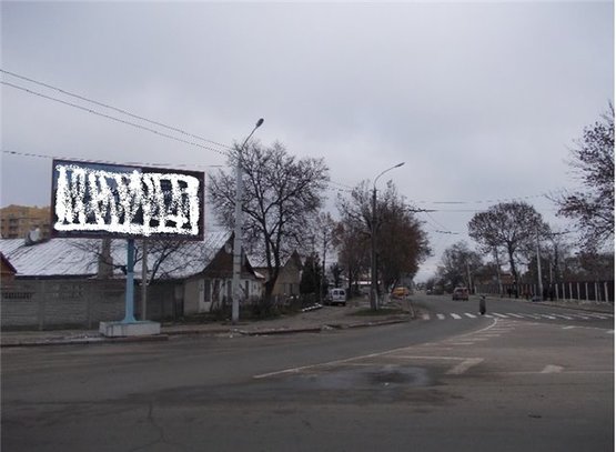 Фото рекламной плоскости по адресу вул. Володимирська-Глінки (кільце)