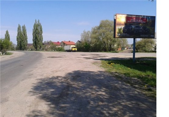 Фото рекламной плоскости по адресу м.Ковель вул. Айвазовського, 28 (обїздна)