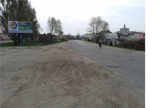 Фото рекламной плоскости по адресу м.Ковель вул. Айвазовського, 28 (обїздна)