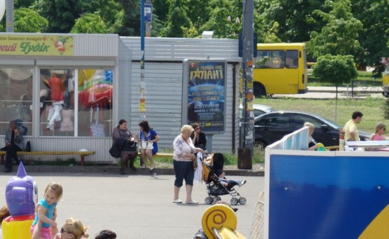 Фото рекламної площини за адресою М "Мінська" / McDonalds