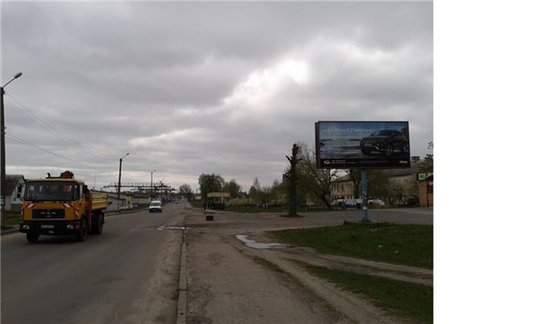 Фото рекламной плоскости по адресу м.Ковель вул. Ватутіна, 36