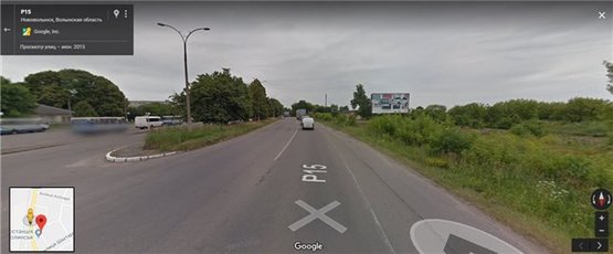 Фото рекламної площини за адресою м.Нововолинськ, вул. Автобусна, 4