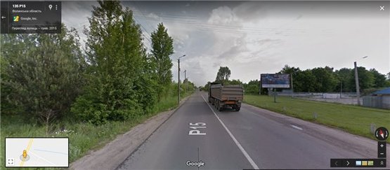 Фото рекламной плоскости по адресу м.Ковель вул. Володимирська, 135