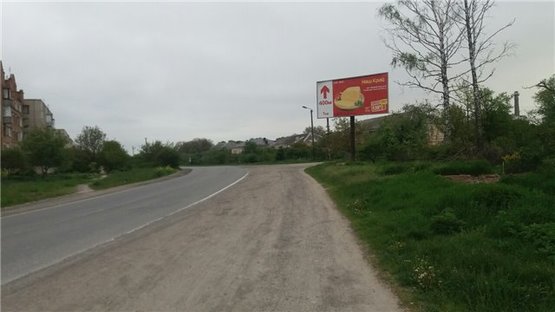 Фото рекламної площини за адресою м.Дубно вул.Заводська