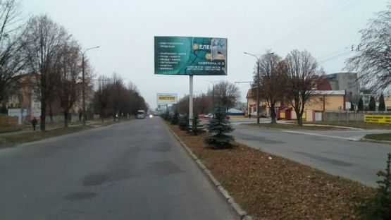 Фото рекламной плоскости по адресу Єршова