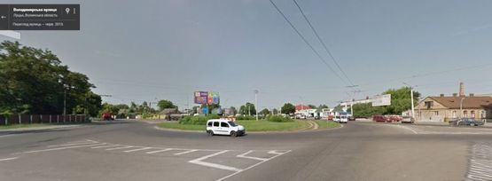 Фото рекламної площини за адресою кільце Львівська - Володимирська