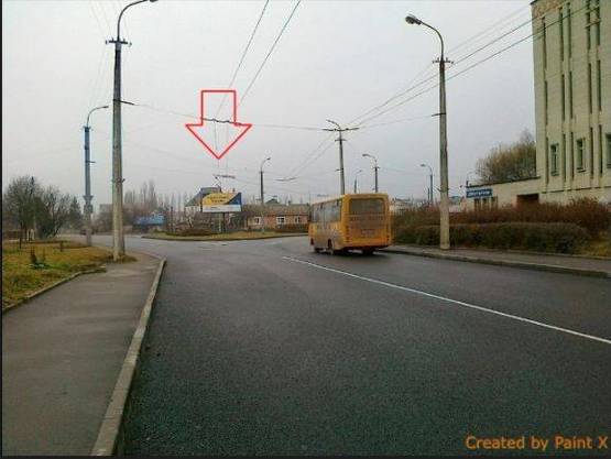 Фото рекламной плоскости по адресу вул.Станіславського  (перетин вул.Гнідавська, Підшипниковий завод, район ДПЗ)