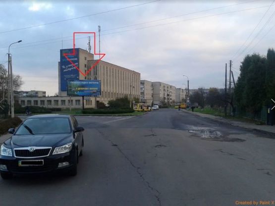 Фото рекламної площини за адресою вул.Станіславського  (перетин вул.Гнідавська, Підшипниковий завод, район ДПЗ)