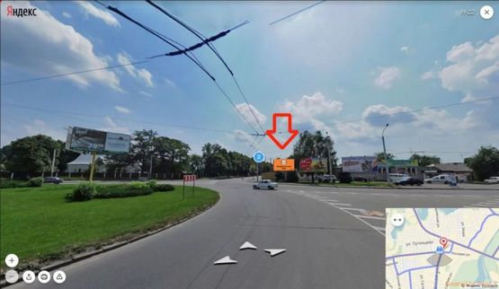 Фото рекламной плоскости по адресу кільце Львівська - Володимирська