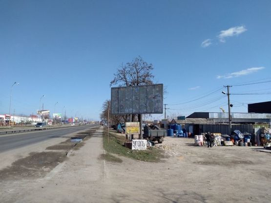 Фото рекламной плоскости по адресу Одесса - Николаев 17+880 А