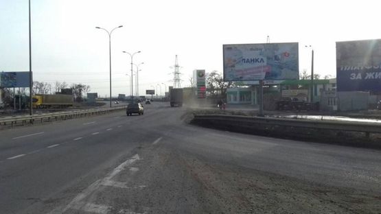 Фото рекламної площини за адресою Объезд г.Одесса 20+300 А