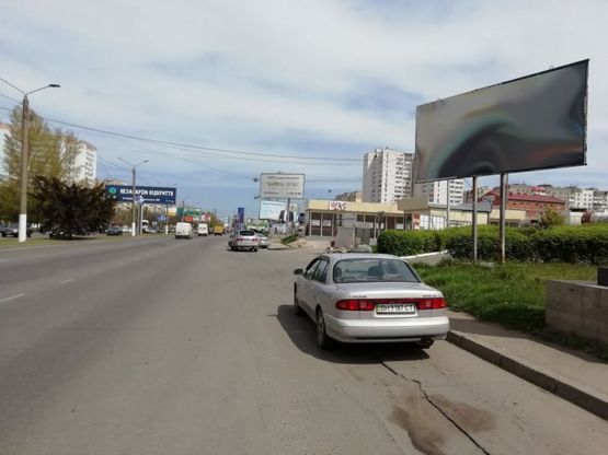 Фото рекламної площини за адресою Днепропетровская - АЗС Эдвин