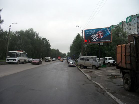 Фото рекламної площини за адресою вул.Прибузька - вул.Кам'янецька. неподалік: ТРЦ "Оазис", "Епіцентр", магазин "БУМ" (центр)