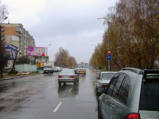 Фото рекламної площини за адресою вул.Прибузька - вул.Кам'янецька. неподалік: ТРЦ "Оазис", "Епіцентр", магазин "БУМ" (центр)