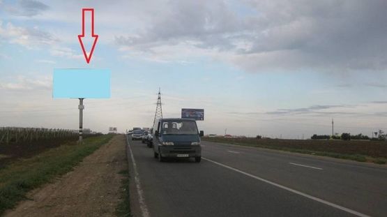 Фото рекламної площини за адресою Ильичевская дорога   - коттеджный поселок "Хуторок"