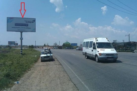 Фото рекламной плоскости по адресу Ильичевская дорога  - садовый центр "Флора -Экспорт"