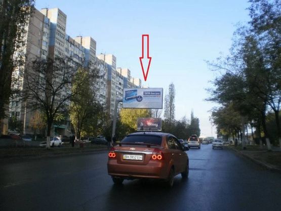 Фото рекламної площини за адресою ул. Ак. Вильямса, 83  - напротив Сильпо