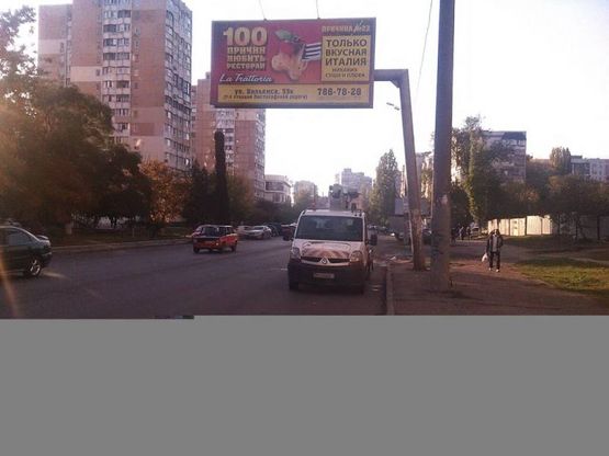 Фото рекламної площини за адресою ул. Ак. Вильямса, 62 - ул. Королева (ТЦ Таировский)