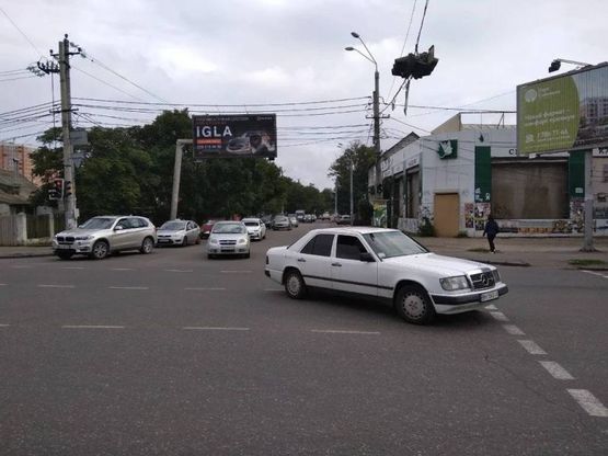 Фото рекламної площини за адресою Люстдорфская дорога, 69 - ул. Д.Донского , 102