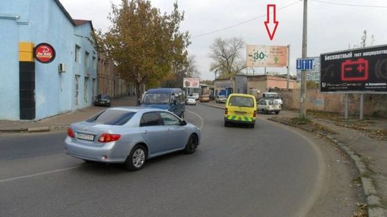 Фото рекламної площини за адресою ул. Балковская,132 - Горбатый мост