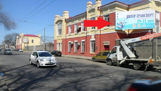 Фото рекламної площини за адресою ул. Приморская, 3-5 - Одесский Морской вокзал