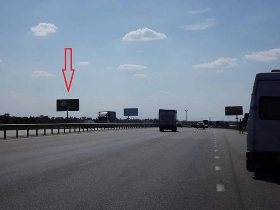 Фото рекламной плоскости по адресу 7км Овидипольской дороги - за повором на промрынок