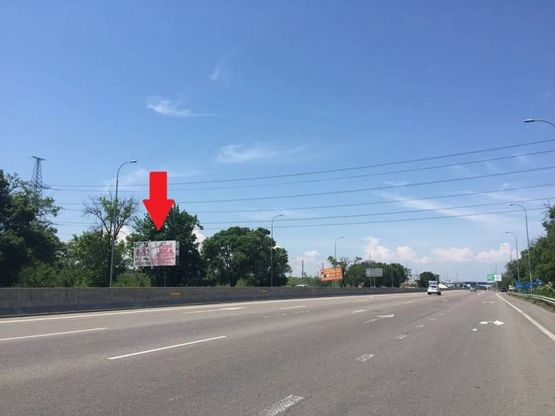 Фото рекламной плоскости по адресу Ленинградское шоссе - Клеверный мост