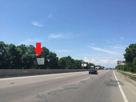 Фото рекламной плоскости по адресу Ленинградское шоссе - 1 км от Одессы