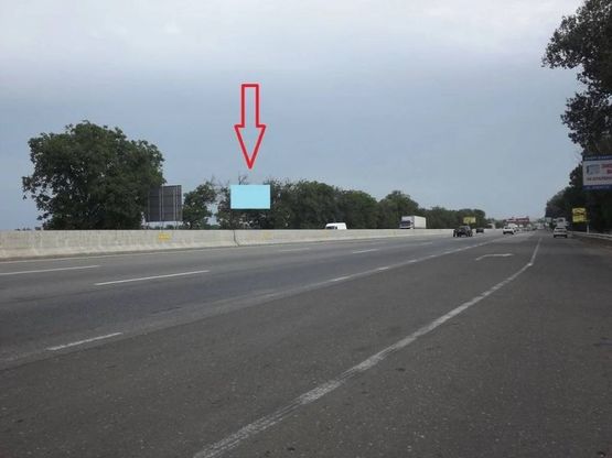 Фото рекламной плоскости по адресу Киевское шоссе, 26 (Новая линия)