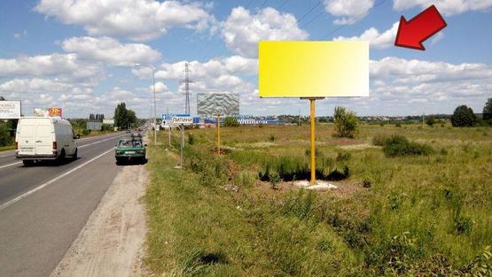Фото рекламної площини за адресою Окружна Рівненське кільце поворот до Епіцентру 3-ій з кільця