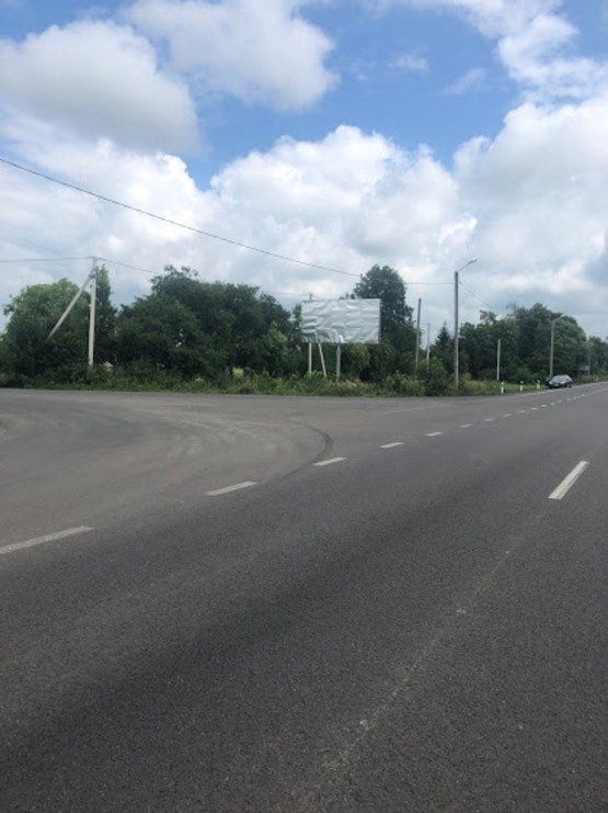 Фото рекламной плоскости по адресу с. Піддубці, Київська траса