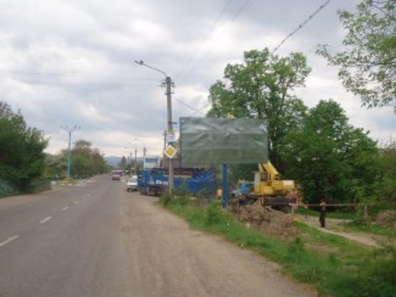 Фото рекламной плоскости по адресу м.Надвірна (вїзд зі сторони Богородчан) ст.А