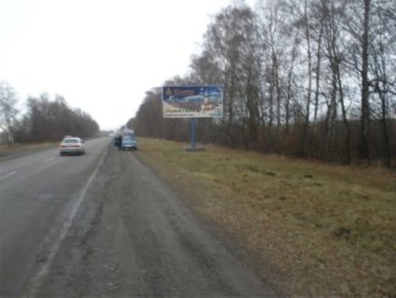 Фото рекламної площини за адресою с.Лисець (дорога Ів.-Франківськ-Богородчани)