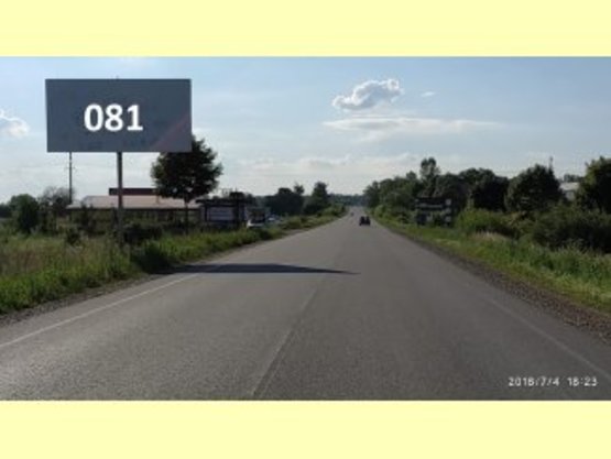 Фото рекламної площини за адресою Снятинський район, с.Борщів, вул.Головна  (траса на Коломию)  траса Ів-Франк-Чернівці