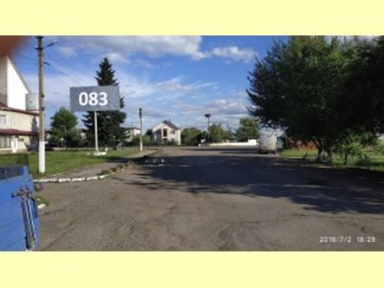 Фото рекламной плоскости по адресу Снятинський район, с.Джурів, в центрі (траса на Косів) траса Ів-Франк-Чернівці