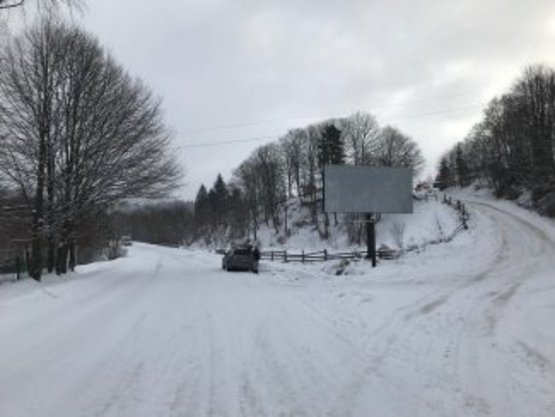 Фото рекламной плоскости по адресу с.Кривопілля траса Ворохта - Верховина №2