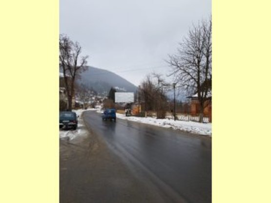 Фото рекламної площини за адресою с.Криворівня траса Верховина-Косів №2
