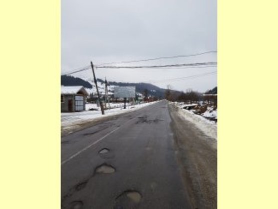 Фото рекламной плоскости по адресу с.Ільці траса Ворохта - Верховина №2