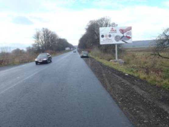 Фото рекламної площини за адресою Калуш с.Вістова№2 (траса Стрий-Івано-Франківськ)