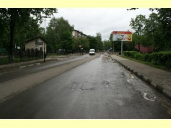 Фото рекламної площини за адресою Грушевського  центр.районна лікарня №2 ст.А