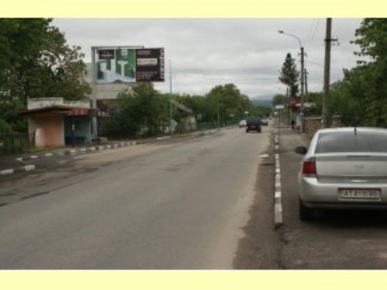 Фото рекламной плоскости по адресу Мазепи  вїзд  з Іваноно-Франківська і Богородчан ст.Б