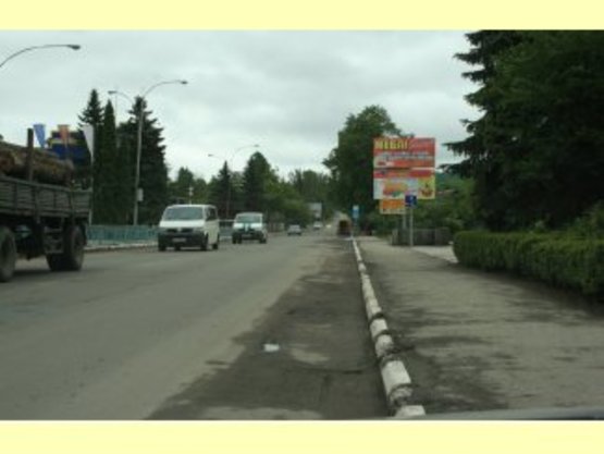 Фото рекламної площини за адресою Соборна   (Надвірнянський лісокомбінат) (верхній) ст.А