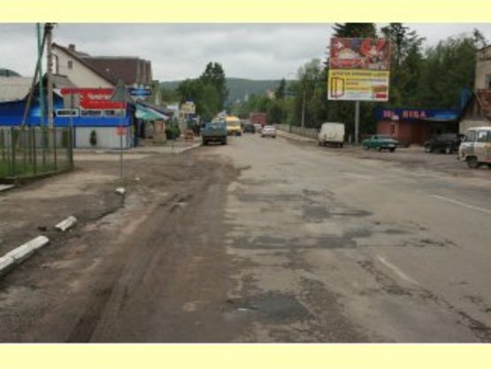 Фото рекламной плоскости по адресу Соборна  Надвірнянський коледж (верхній) ст.А