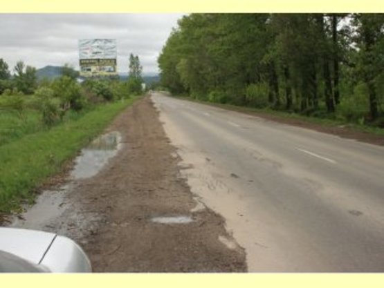 Фото рекламної площини за адресою Рамішвілі, об’їздна,біля заводу НПЗ (верхній) ст.Б